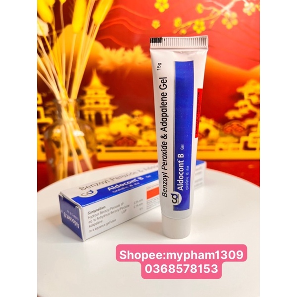Aldocont B Gel giảm mụn