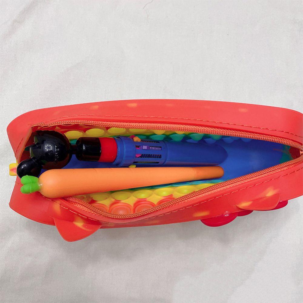CHOOKEY Túi Đựng Bút Hình Con Quay Spinner Sáng Tạo