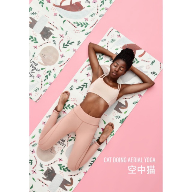 Thảm tập Yoga PU in hoạ tiết SIGEDN