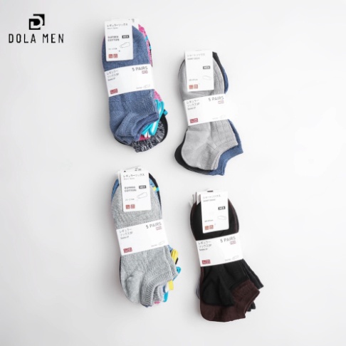 1 Đôi Tất Uniqlo 3 màu - xuất xịn chính hãng