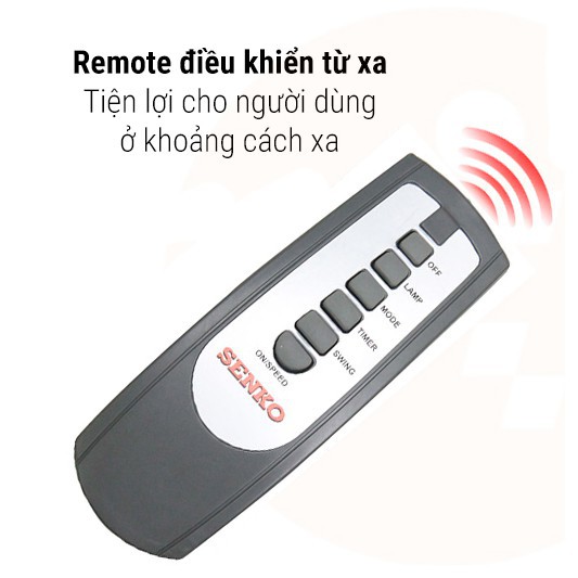 Remote Quạt Senko Điều Khiển (Tất Cả Các Loại như TR1683, DR1608, TR1628, DH1600) [Nowship 2h HCM]