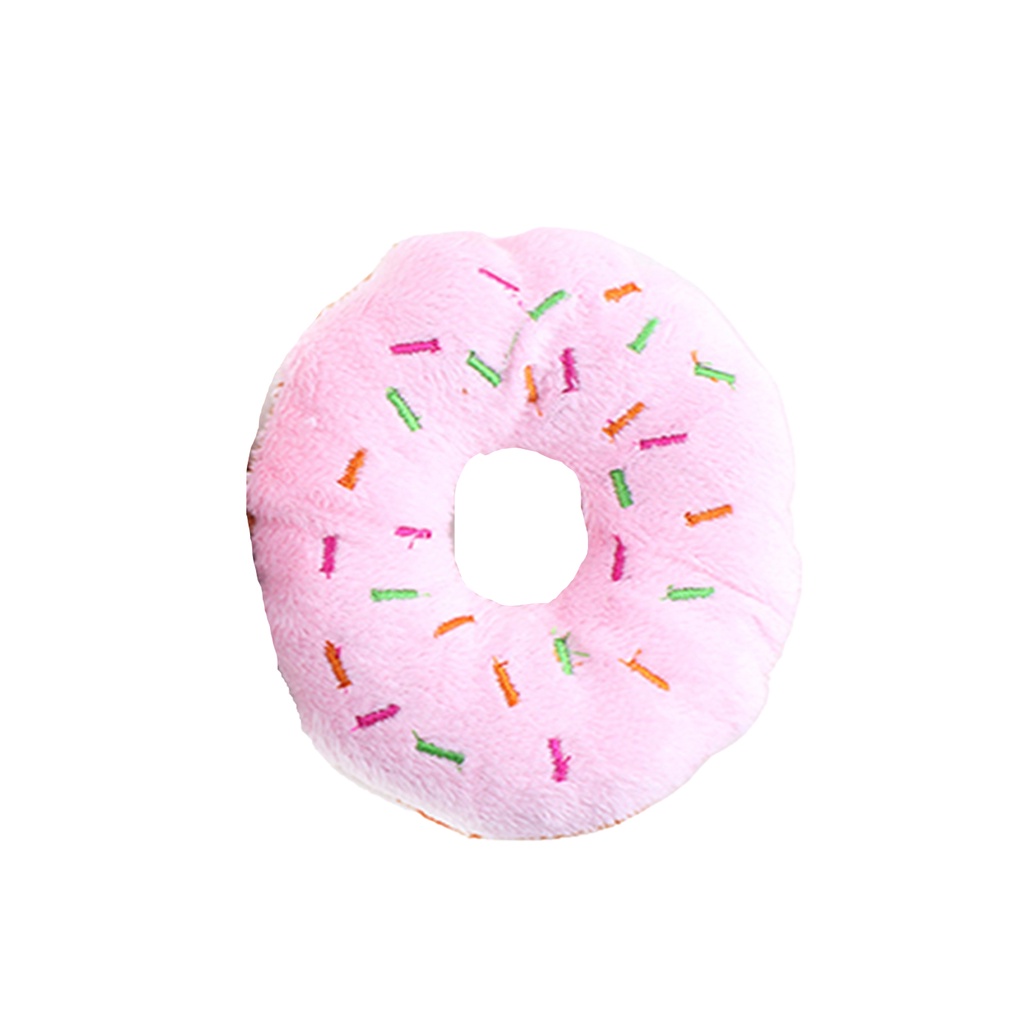 Đồ Chơi GặM HìNh BáNh Donut, PháT TiếNg Kêu Cho Thú Cưng