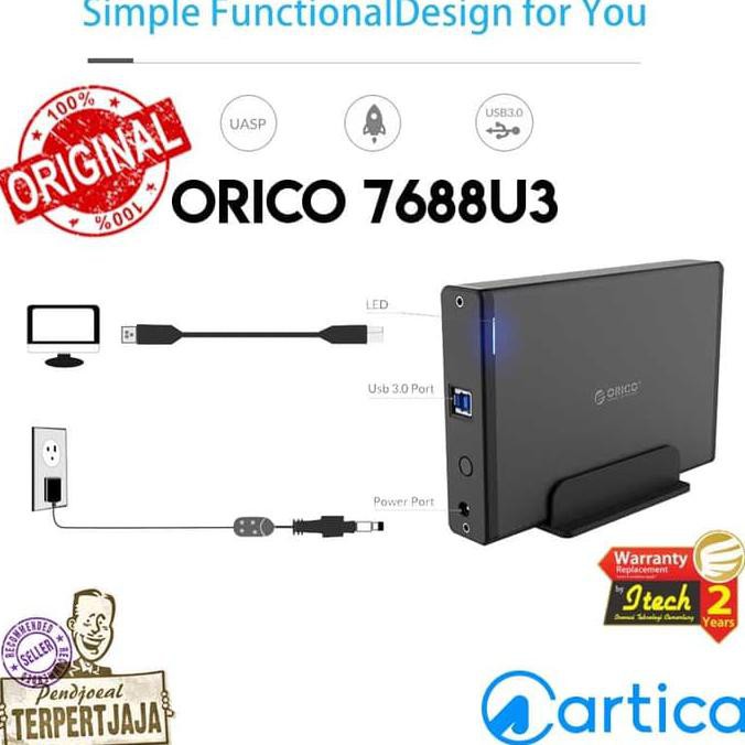 Ổ Cứng Ngoài Orico 7688U3 3.5 INCH Usb 3.0 | BigBuy360 - bigbuy360.vn