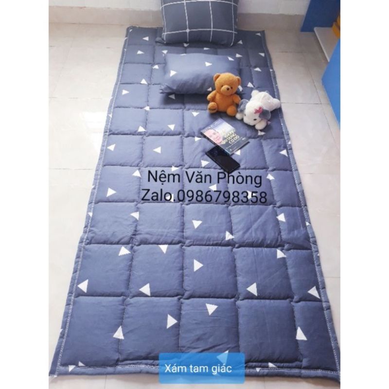 Combo 3 Nệm cuộn 1m6x2m và 1m8x2m trải sàn mỏng mát.