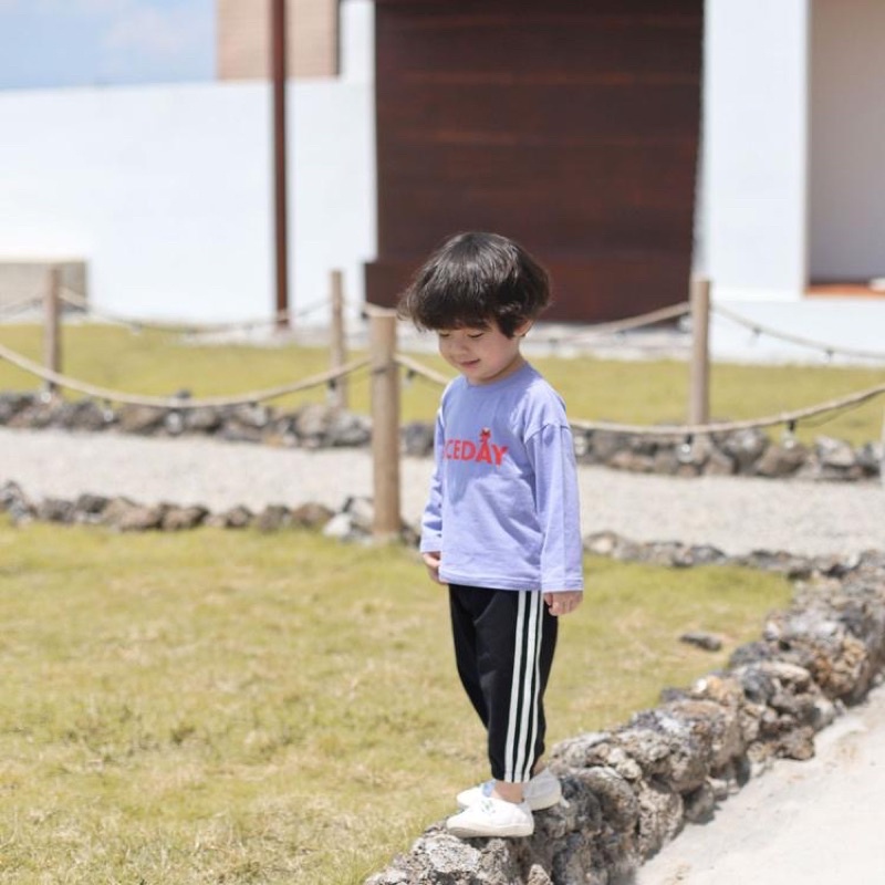 Quần nỉ bé trai bé gái Batala kids, jogger nỉ SỌC DỌC siêu ấm và thoải mái vận động cho bé từ 10-24kg