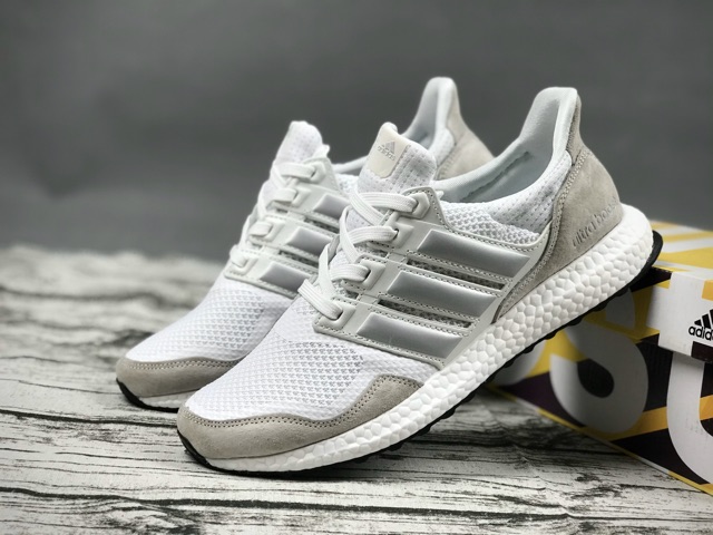 (SALE SỐC - Video ảnh thật ) Giày Sneaker Thể Thao Ultra Boost SL Trắng Xám - Shop Duy Giày . | BigBuy360 - bigbuy360.vn