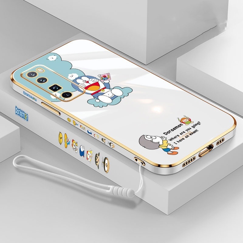 Ốp Điện Thoại Họa Tiết Doraemon Cho VIVO Y16 Y22 Y22S Y77 Y02S Y35 Y75 Y30 V25 V25e T1X Y33T Y22T Y21S 4G 5G 2022