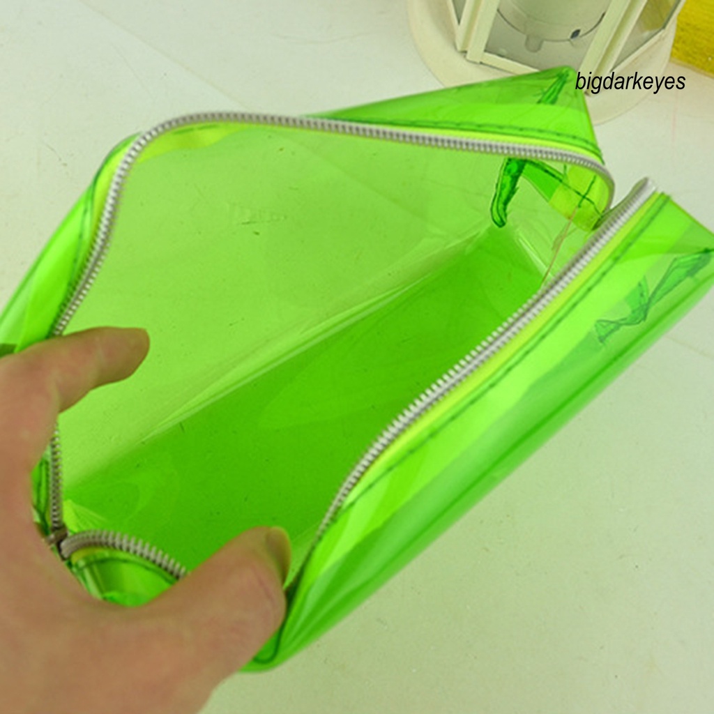 Túi Đựng Bút Chì Bằng PVC Trong Suốt Sức Chứa Lớn