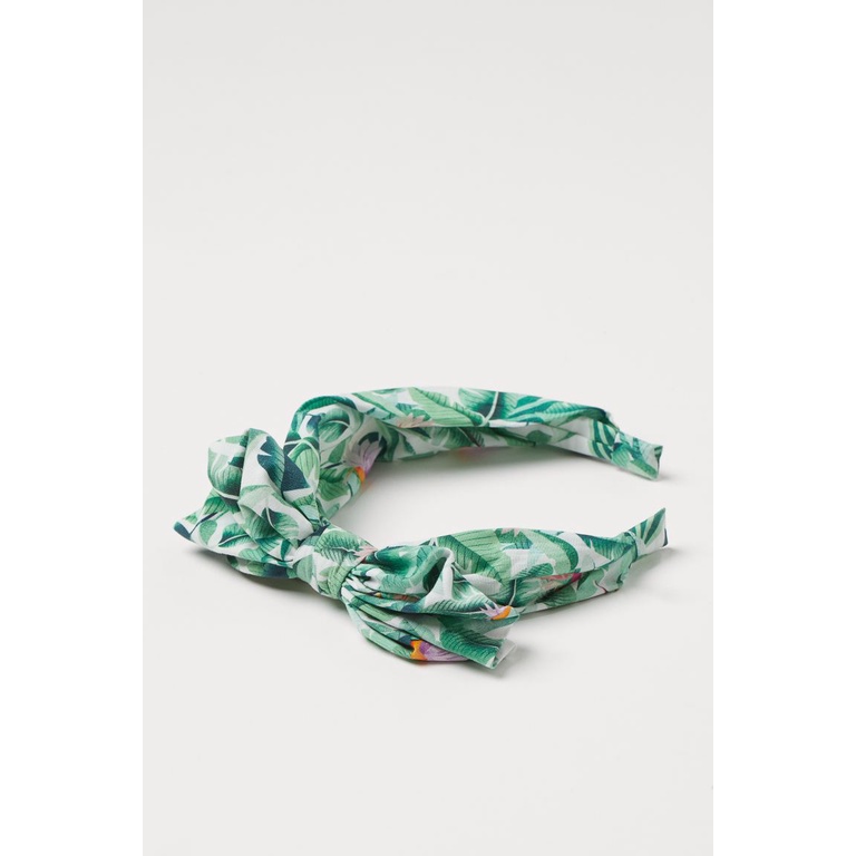 Bờm tóc lá xanh HM H&M_hàng chính hãng authentic