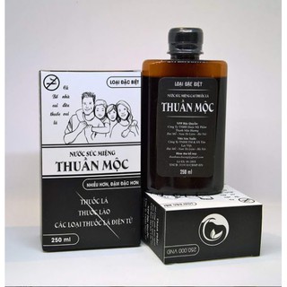 NƯỚC SÚC MIỆNG CAI THUỐC LÁ THUẦN.MỘC