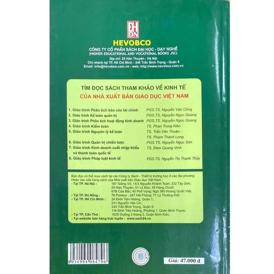 Sách - Giáo Trình Kế Toán Đơn Vị Hành Chính Sự Nghiệp