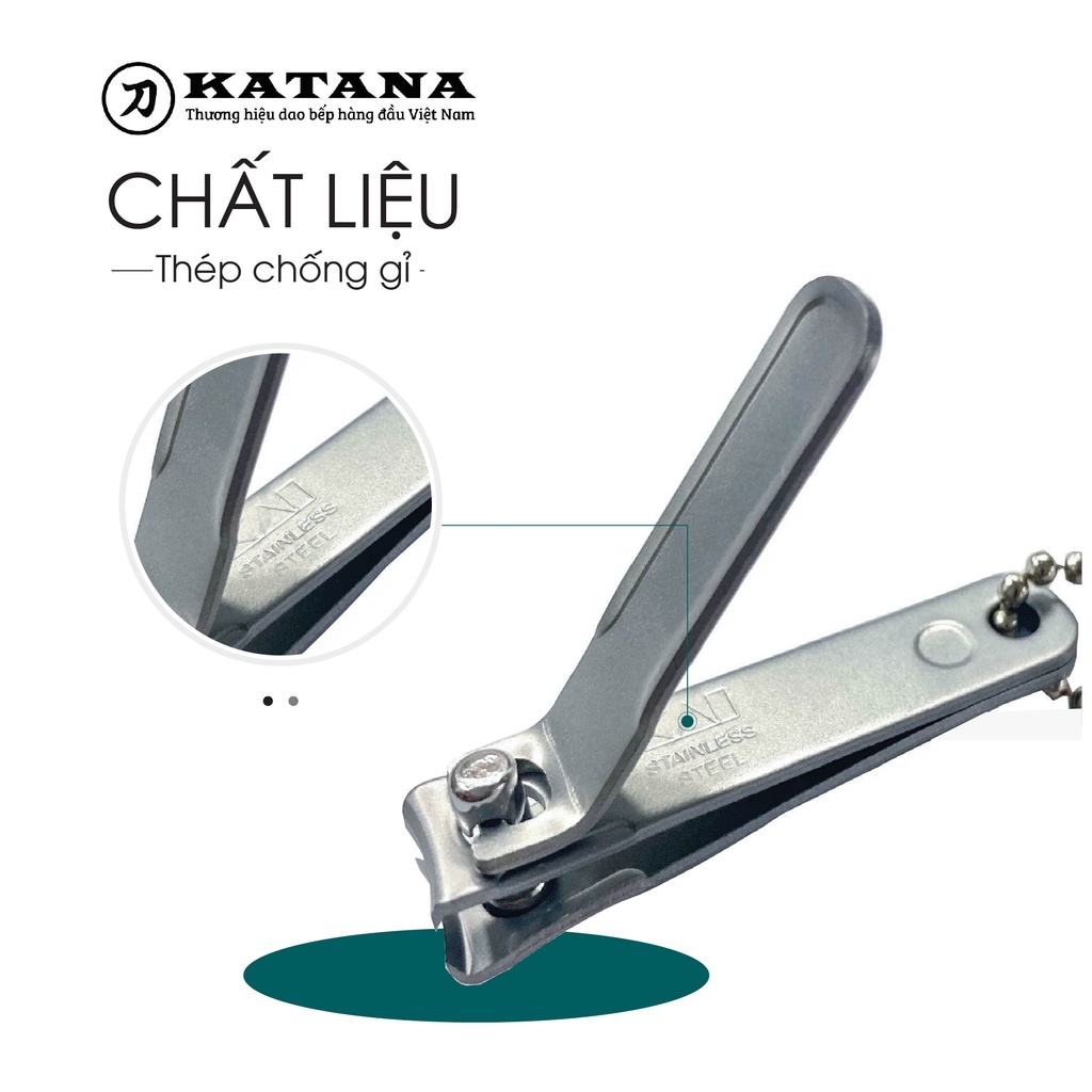 Bấm móng chân, tay thép chống gỉ KAI - KATANA LR0101