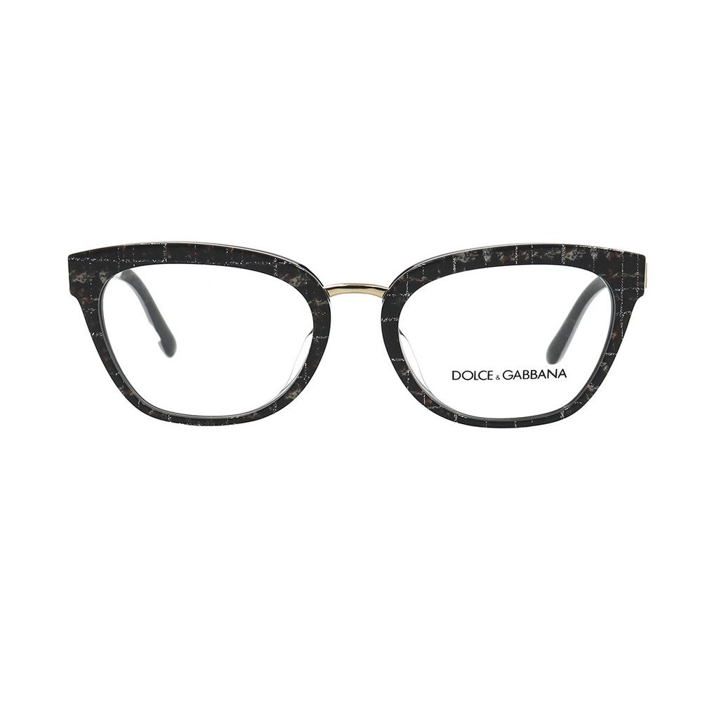 Gọng kính nam nữ chính hãng Dolce &amp; Gabbana DG3335F màu sắc thời trang, thiết kế dễ đeo bảo vệ mắt