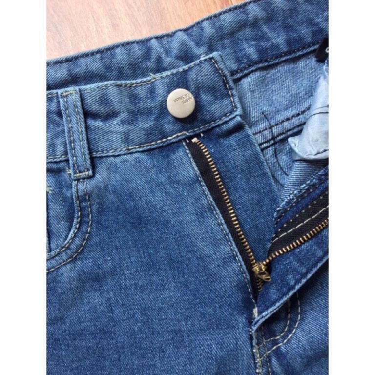 Quần jean bò ống rộng quần jean bò ống suông jeans nữ cạp cao hot 2021 | BigBuy360 - bigbuy360.vn