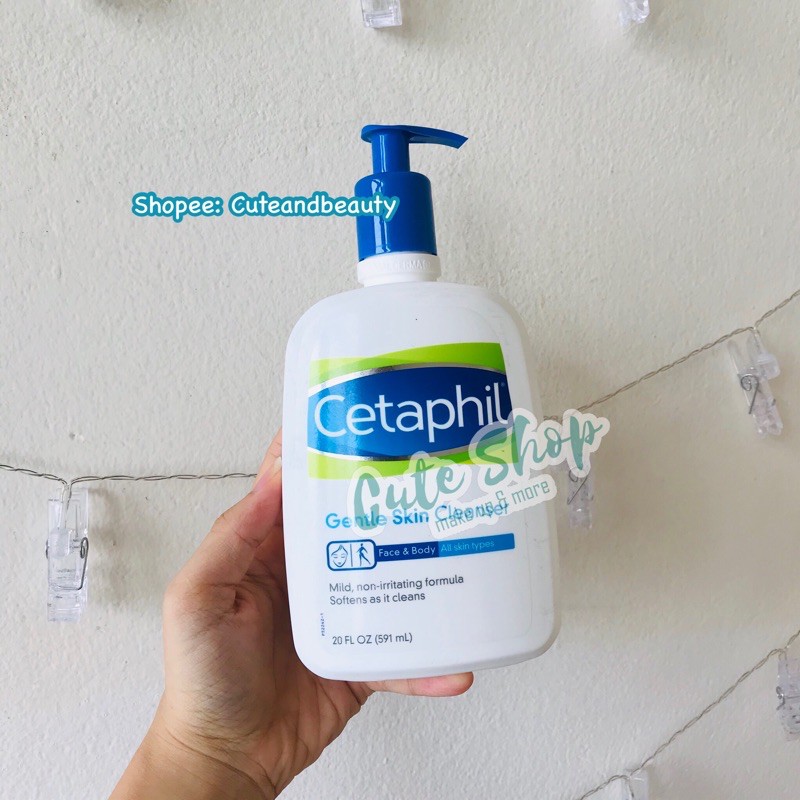Sữa rửa mặt siêu dịu nhẹ cho trẻ em Cetaphil Gentle Cleanser For All Skin Type 591ml