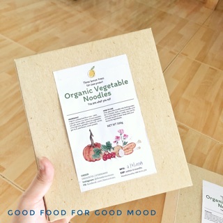 Mì rau củ organic