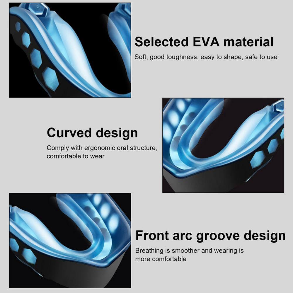 Đai Bảo Vệ Răng Miệng Bằng EVA Mềm 26Eddie Hỗ Trợ Luyện Tập Thể Thao Boxing / Đá Bóng Chuyên Nghiệp