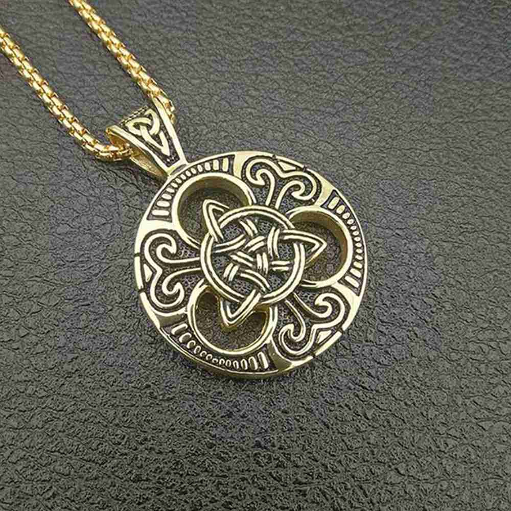 Pria Retro Viking Amulet Pendant Kalung Pria Unisex Retro Pria Jewelry