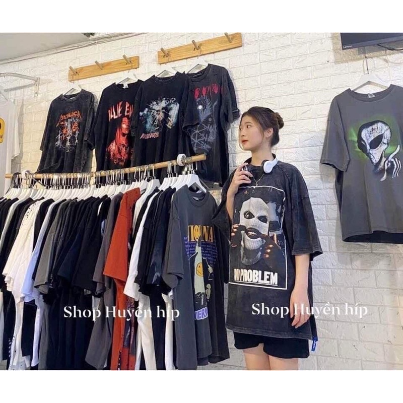 [CÓ VIDEO ẢNH THẬT] Áo Thun Loang Tay Lỡ Phong Cách Unisex Nam Nữ - Áo Phông Dáng Rộng