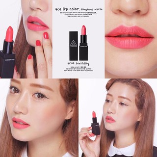 Son lì 3CE Matte Lip Color Lipstick 708