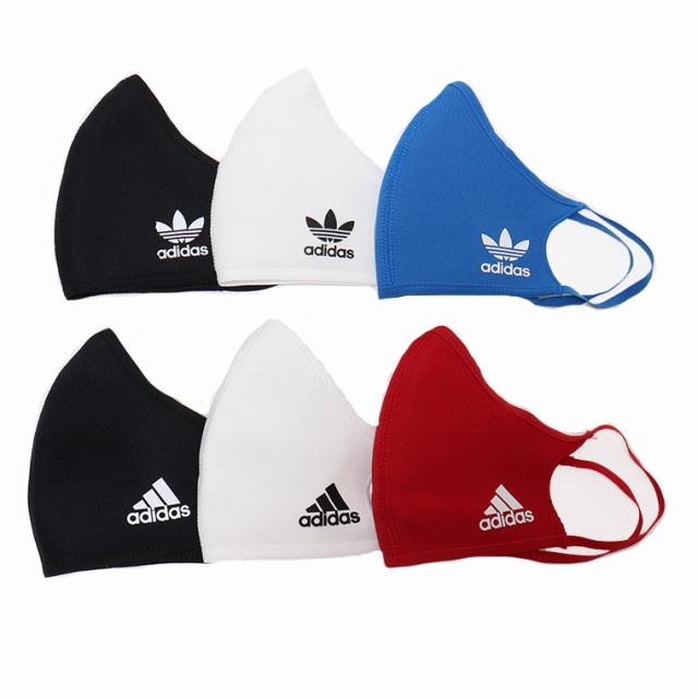 Khẩu trang vải Adidas Originals chính hãng Unisex vải cao cấp kháng khuẩn 2 lớp tái sử dụng Freesize