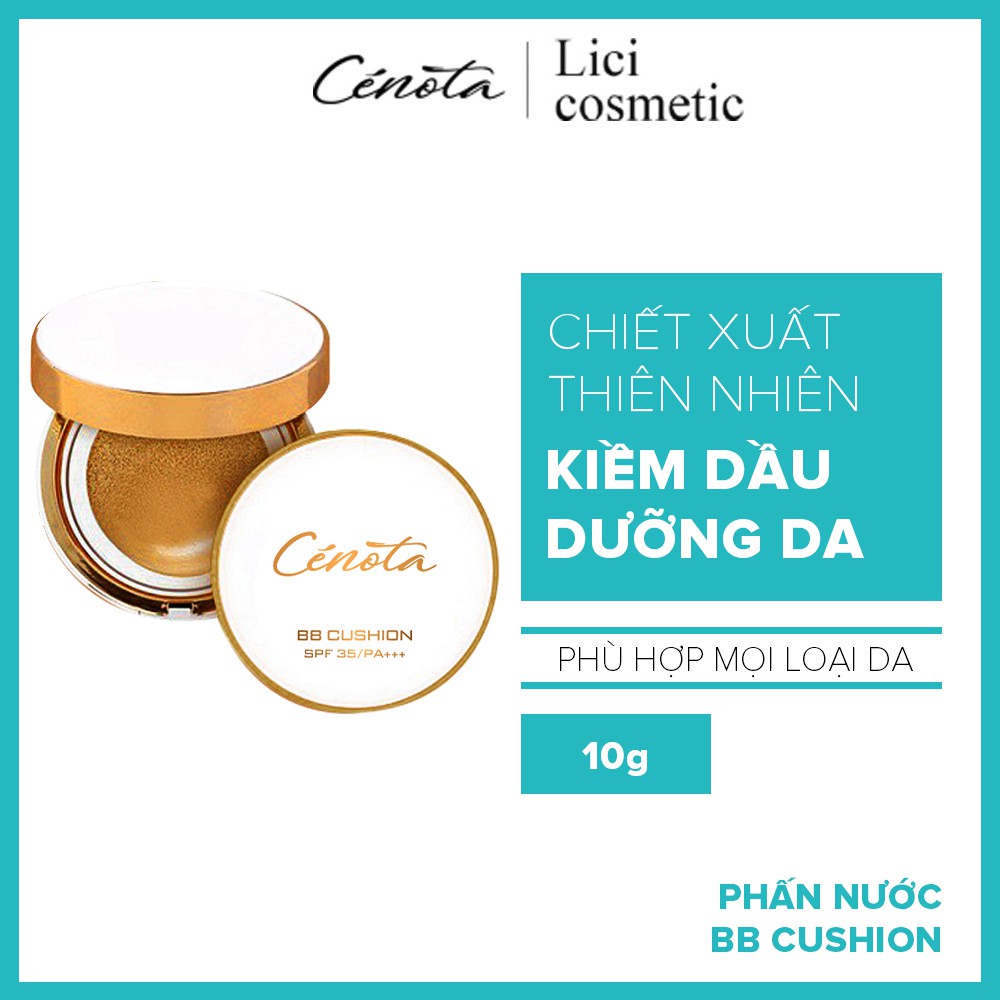 Phấn nước Cénota BB Cushion chống nắng, phấn nước lâu trôi