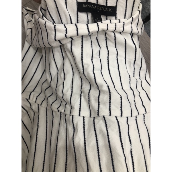 Bigsize đầm xòe banana republic có đai thắt size L 60kg