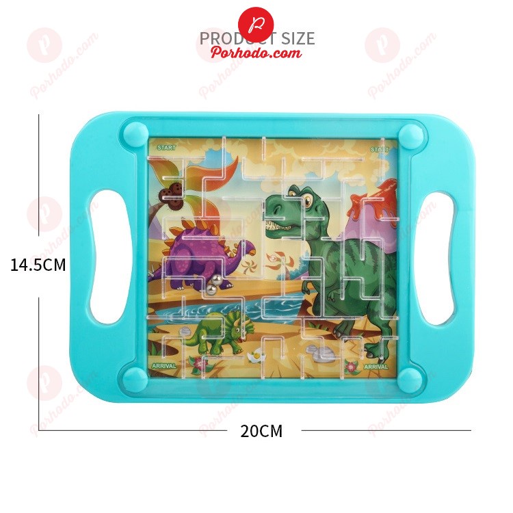 Bộ Đồ Chơi Mê Cung Bi Sắt Tìm Đường Thông Minh Cho Bé Giáo Dục Sớm KB216115