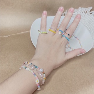 Rainbow (Nhẫn hạt 4-7 chiếc/set)