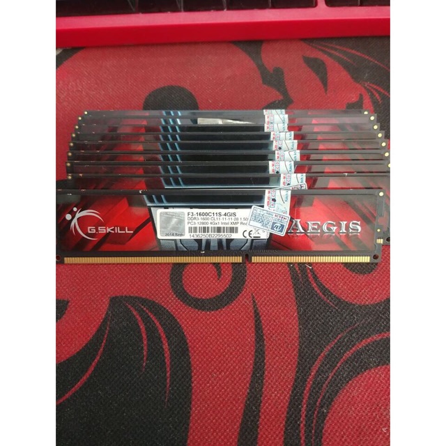 Ram PC DDR3 4GB BUS 1600 G.SKILL AEGIS | BigBuy360 - bigbuy360.vn