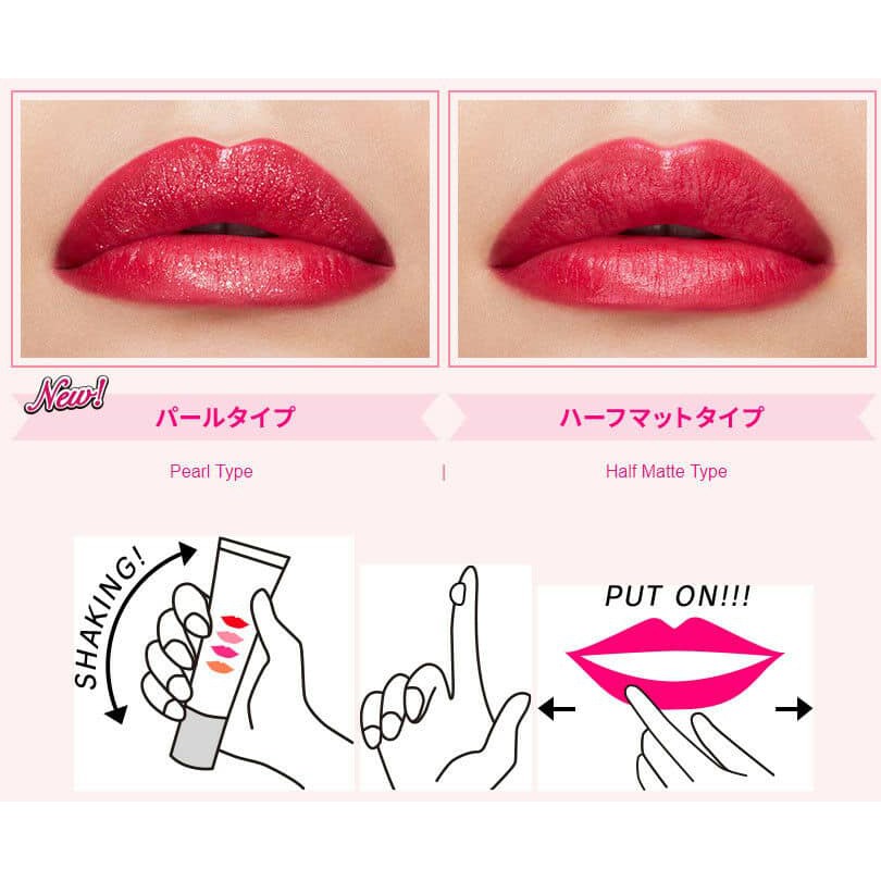 Son giữ màu môi kose lip gel magic