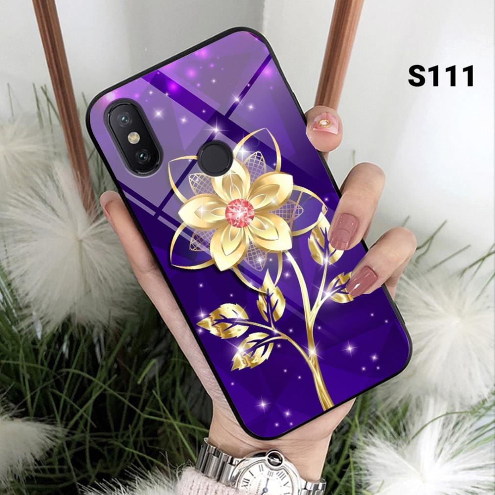 [SIÊU HOT] Ốp lưng kính cường lực Xiaomi MI A2 - MI A2 LITE in hình hoa rực rỡ