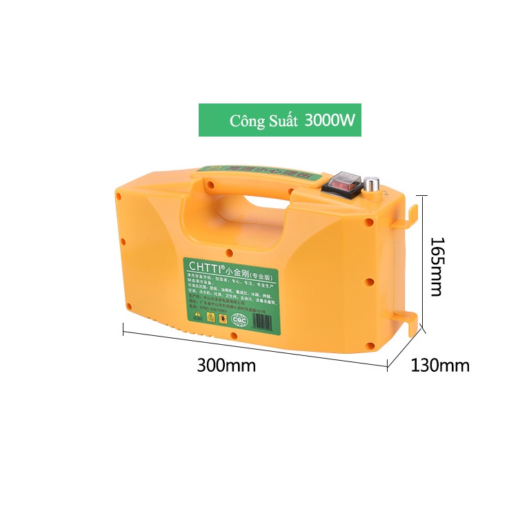 Máy xịt hơi nước nóng làm sạch nhà bếp, điều hòa, làm sạch máy hút mùi, rửa khoang máy, dọn nội thất, rửa xe khử trùng