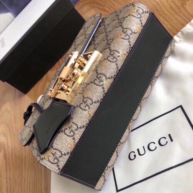 Túi ví, túi dáng hộp da thật thời trang cao cấp Gucci GG GC