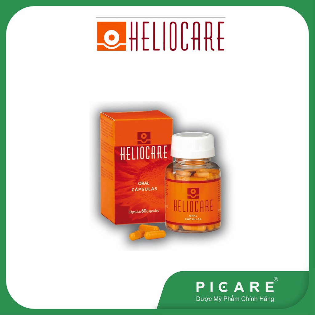 Viên uống chống nắng Heliocare Oral Capsulas 60Viên