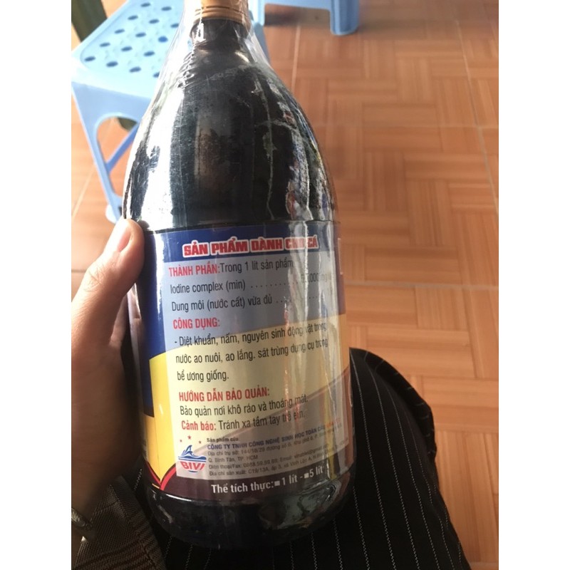 EXTRADINE 9000- Diệt khuẩn, virus, nấm trong ao nuôi tôm, cá