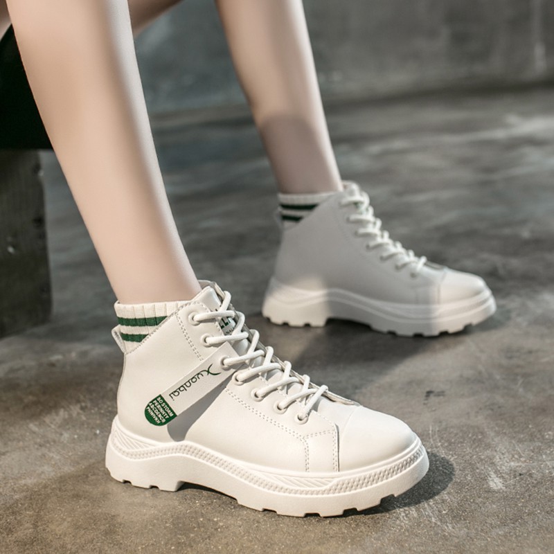 Giày Bốt Martin Phong Cách Anh Quốc Cổ Cao 5cm Thời Trang | BigBuy360 - bigbuy360.vn