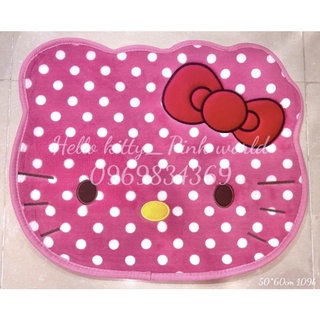 thảm đầu mèo hello kitty