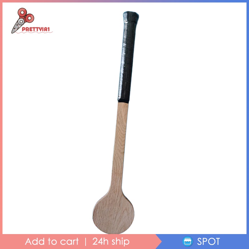 [Prettyia1] Muỗng Đánh Tennis Bằng Gỗ Cho Người Mới Bắt Đầu