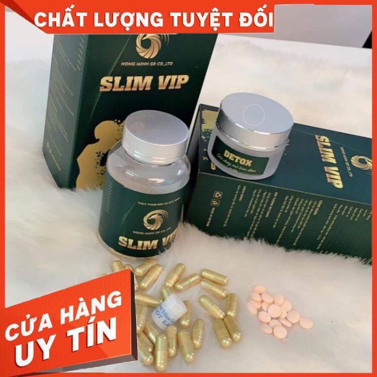 Giảm cân SLIM VIP Nấm Linh Chi - an toàn - hiệu quả (bất chấp mọi cơ địa)  [HÀNG CHÍNH HÃNG]