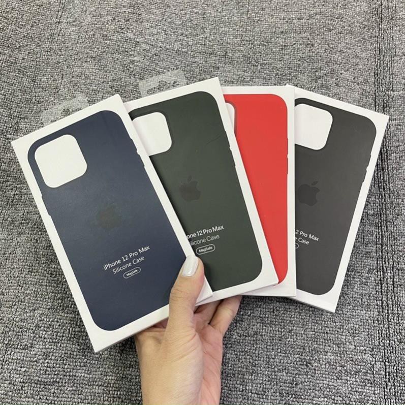 Ốp lưng chống bẩn Iphone 12/12 Pro/12 Pro Max Silicone Case hàng rep 1:1 bao đẹp bao chất