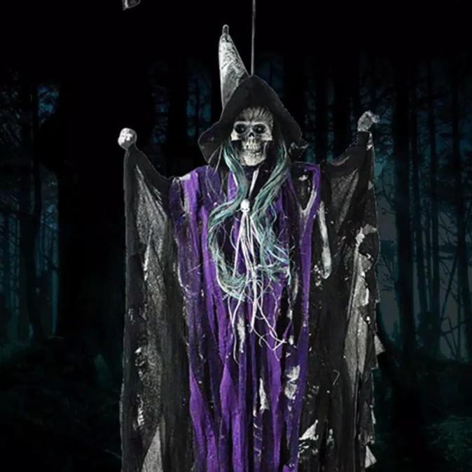 Phụ Kiện Hóa Trang Halloween Hình Phù Thủy Ác Quỷ Độc Đáo