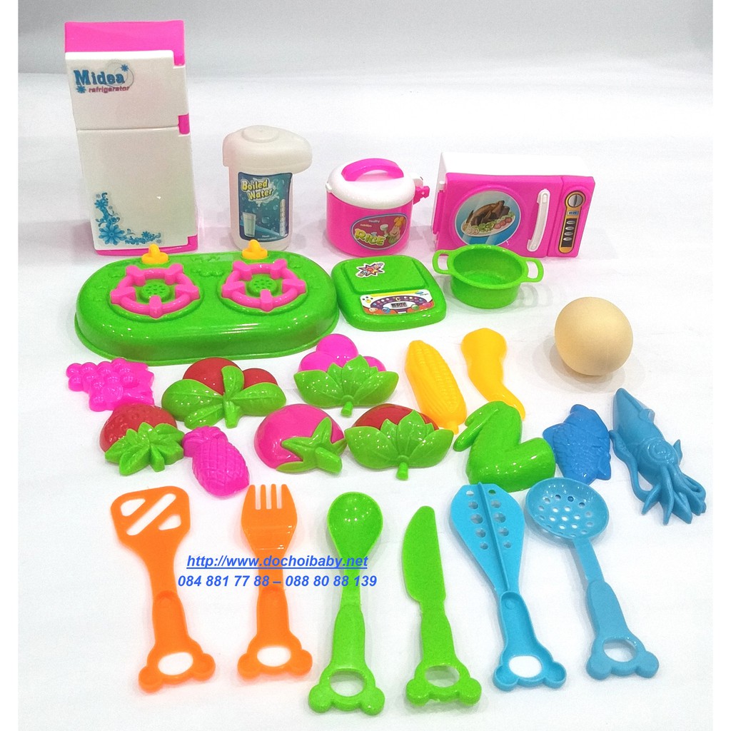 ĐỒ CHƠI DỤNG CỤ NẤU ĂN TỦ LẠNH