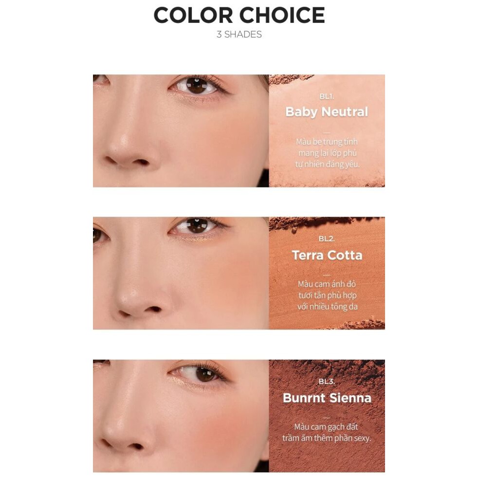 [CHÍNH HÃNG] Phấn Má Hồng Kiềm Dầu, Lâu Trôi Merzy The Heritage Blusher | BigBuy360 - bigbuy360.vn