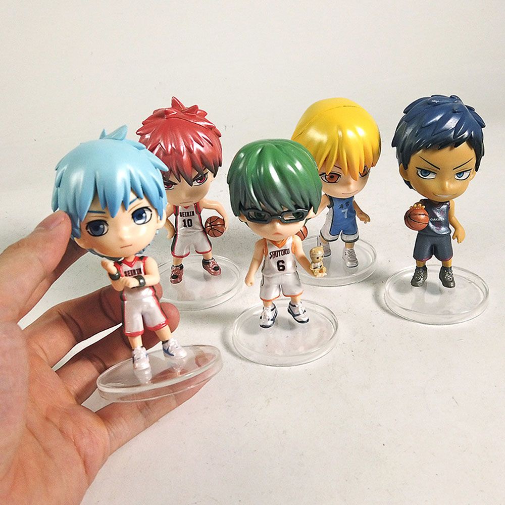 Epoch Set 5 Mô Hình Nhân Vật Hoạt Hình Kuroko 's Basketball Bằng Pvc