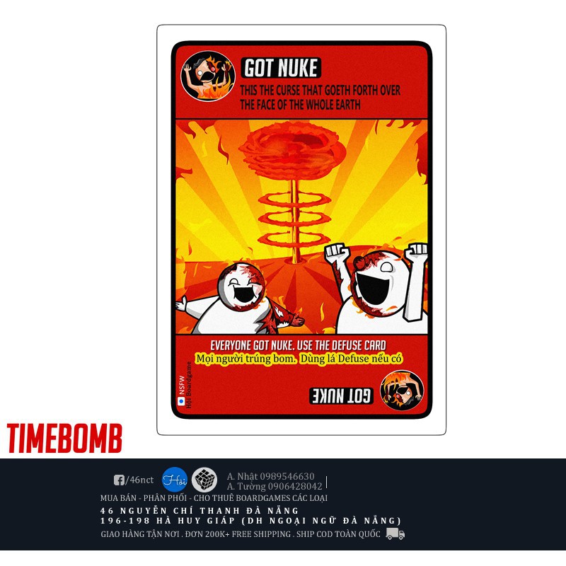 Mèo Nổ mở rộng Timebomb 2 Cgiá như sỉ