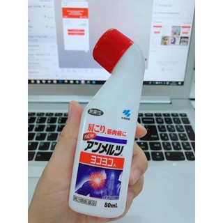 Dầu nóng xoa bóp yoko kobayashi 80ml nội địa nhật bản