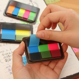Sáng tạo Huỳnh quang Hình dán ghi nhớ tiết niệu trong suốt Dễ thương N Times Ghi chú dính Chỉ định Nhãn chỉ mục Nhãn dán