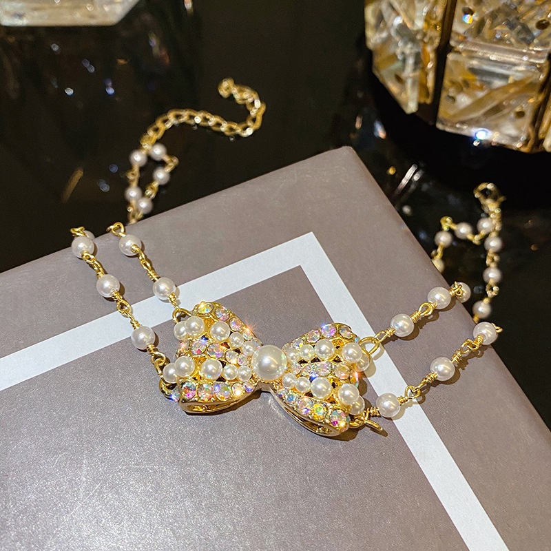 Vòng Cổ 2022 Đính Ngọc Trai Sang Trọng Cho Nữ