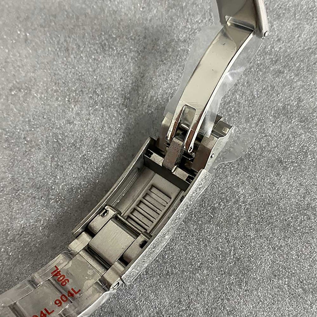 Dây đeo bằng thép không gỉ có kính cho đồng hồ thông minh NH35/36/4R